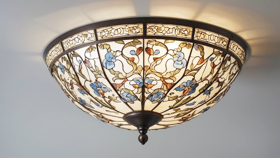Murano Glass Ceiling Light Design