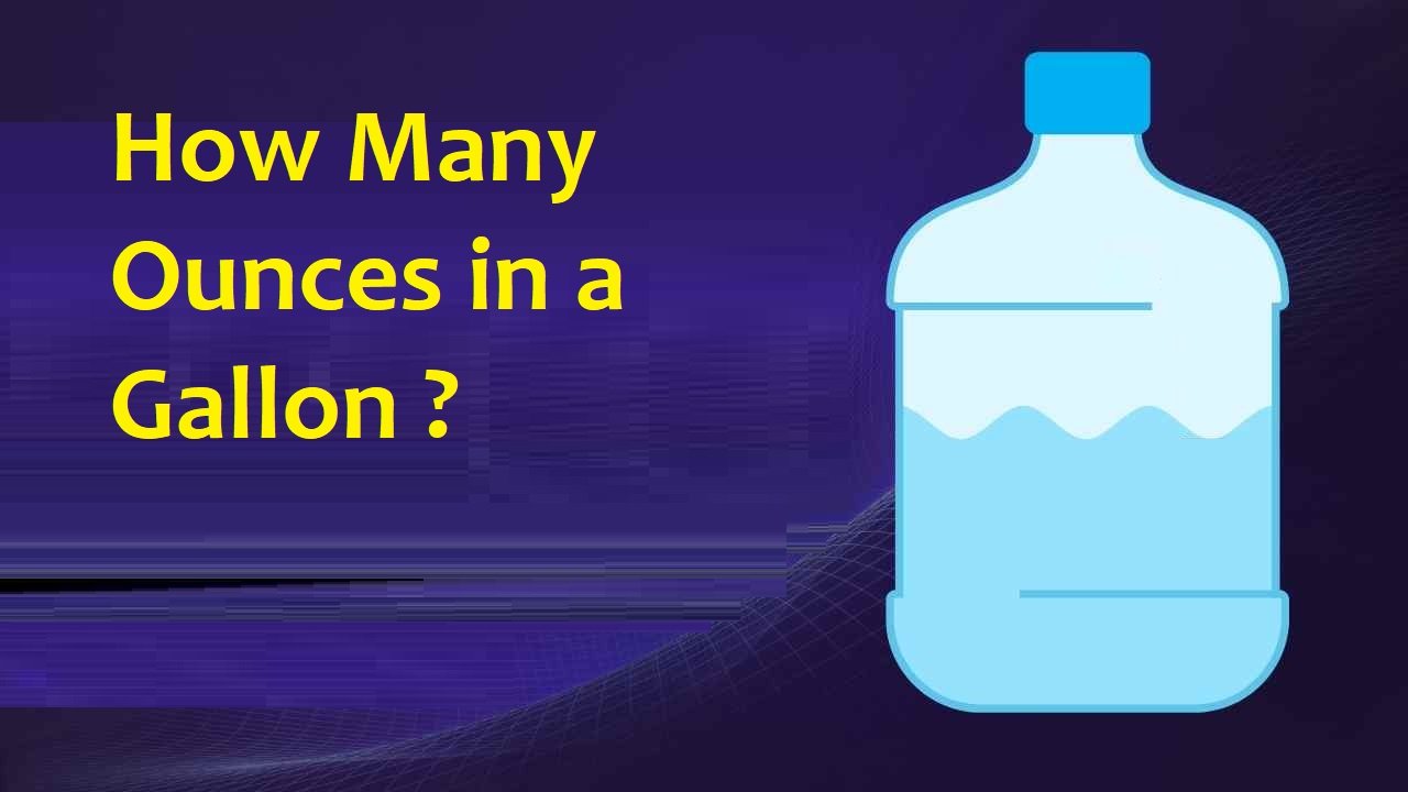 How Many Ounces in a Gallon